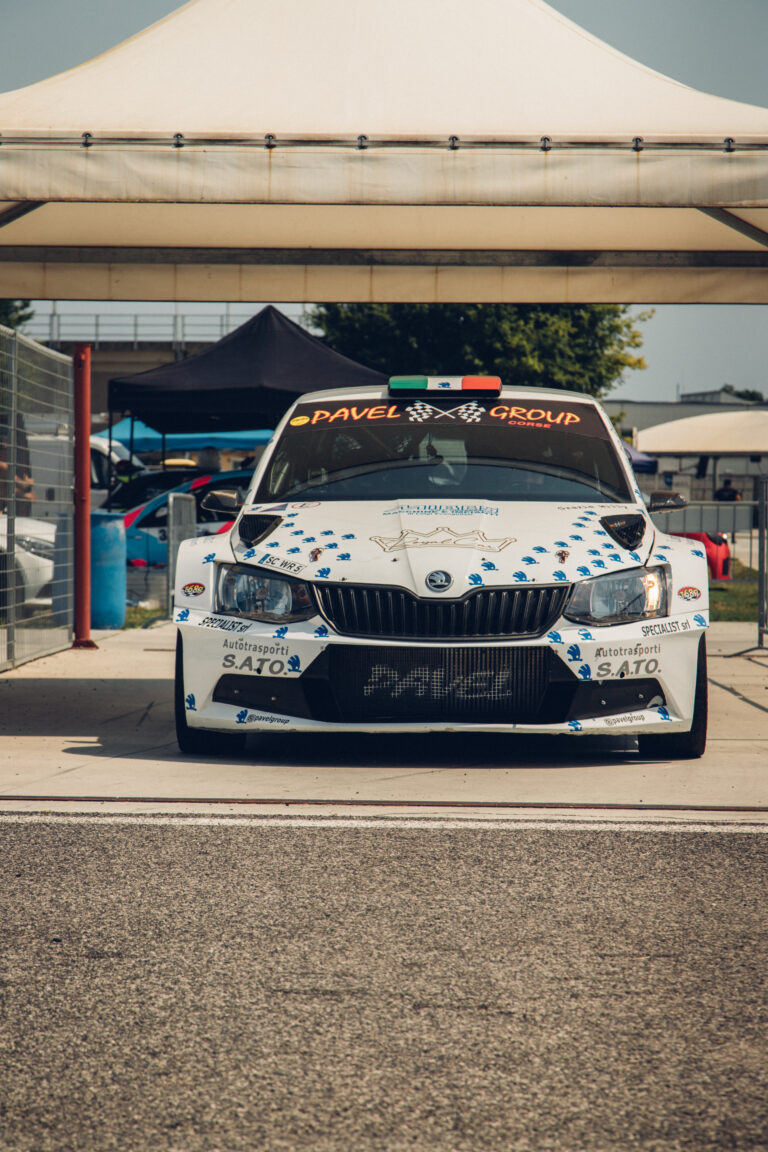 Round 1 Pomposa – vettura pronta al via