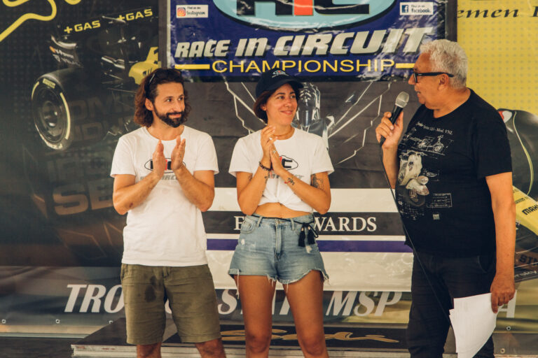Race in Circuit – premiazione sul palco