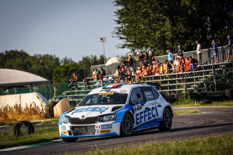 Round 3 Pomposa – Skoda Fabia Rally2 in azione